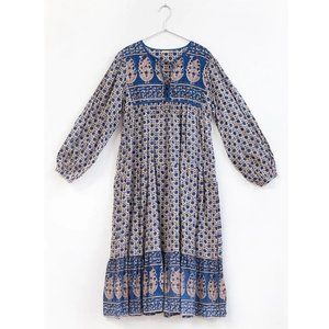 Matta Kajal Iniya Dress in Sapphire Size M